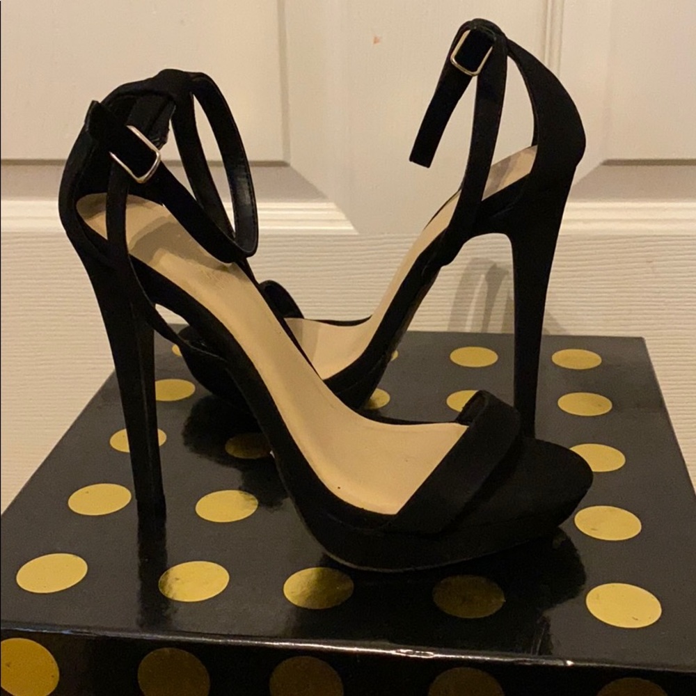 Black heels